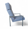 Gijs van der Sluis / high back arm chair / light grey