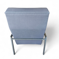 Gijs van der Sluis / high back arm chair / light grey