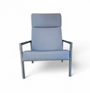 Gijs van der Sluis / high back arm chair / light grey