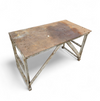 Labour / industrial weighty iron table / 1960s
