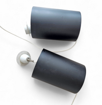 2 x Louis Poulsen Cylinder Pendant Lamp / Eila & John Meiling / 1967