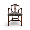 6 x English mahogany Hepplewhite chairs / 1920s