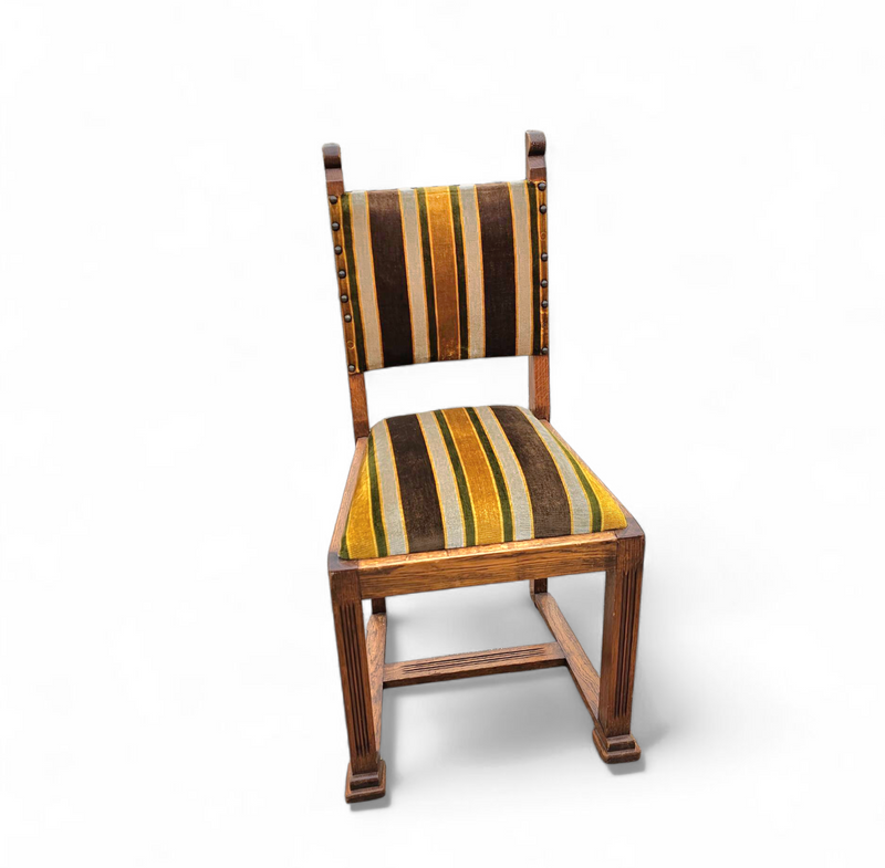 4 x Swedish / Oak Neoclassic / Grace / Dining Chairs