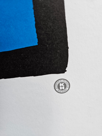 Keith Haring Estate rare vintage 1992 lithograph           "Four Figures"