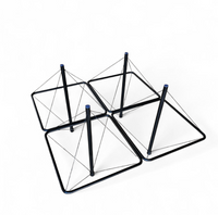 Rare wire coffee table 1980s