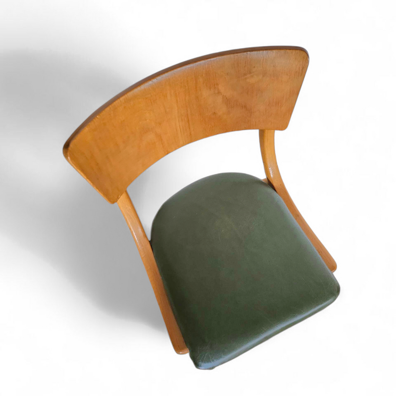 4 x Wooden Dining Benchairs 136 / Chairs by Stol Kamnik / 1960s / Slovenië