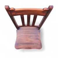 Franklin ladder chair / library chair / 4 step ladder chair / folding step chair