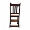 Franklin ladder chair / library chair / 4 step ladder chair / folding step chair