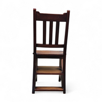 Franklin ladder chair / library chair / 4 step ladder chair / folding step chair