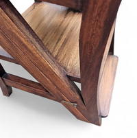 Franklin ladder chair / library chair / 4 step ladder chair / folding step chair