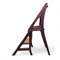 Franklin ladder chair / library chair / 4 step ladder chair / folding step chair