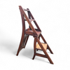 Franklin ladder chair / library chair / 4 step ladder chair / folding step chair