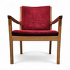 Danish spindle arm chair 1960s