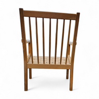 Danish spindle arm chair 1960s