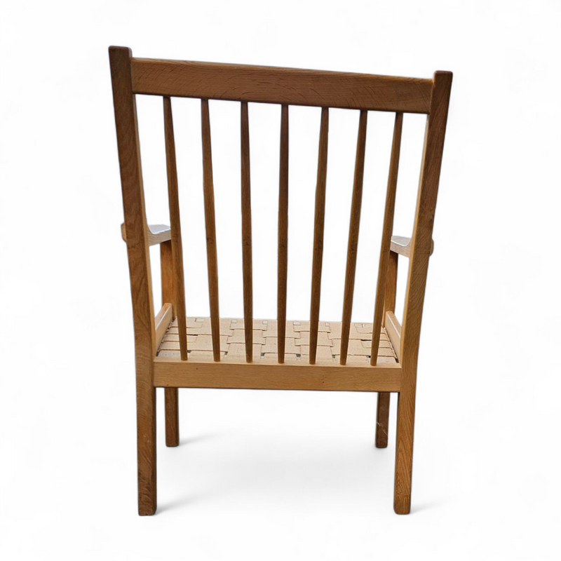 Danish spindle arm chair 1960s