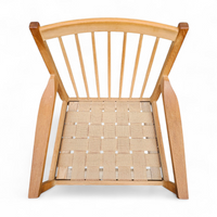 Danish spindle arm chair 1960s