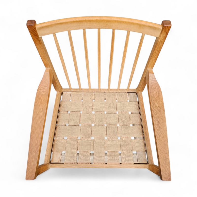 Danish spindle arm chair 1960s