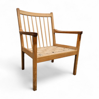 Danish spindle arm chair 1960s