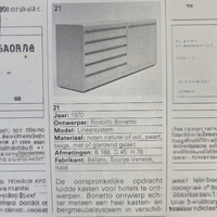 Rodolfo Bonetto / linear system for Bellato / 1970s / width 360 cm