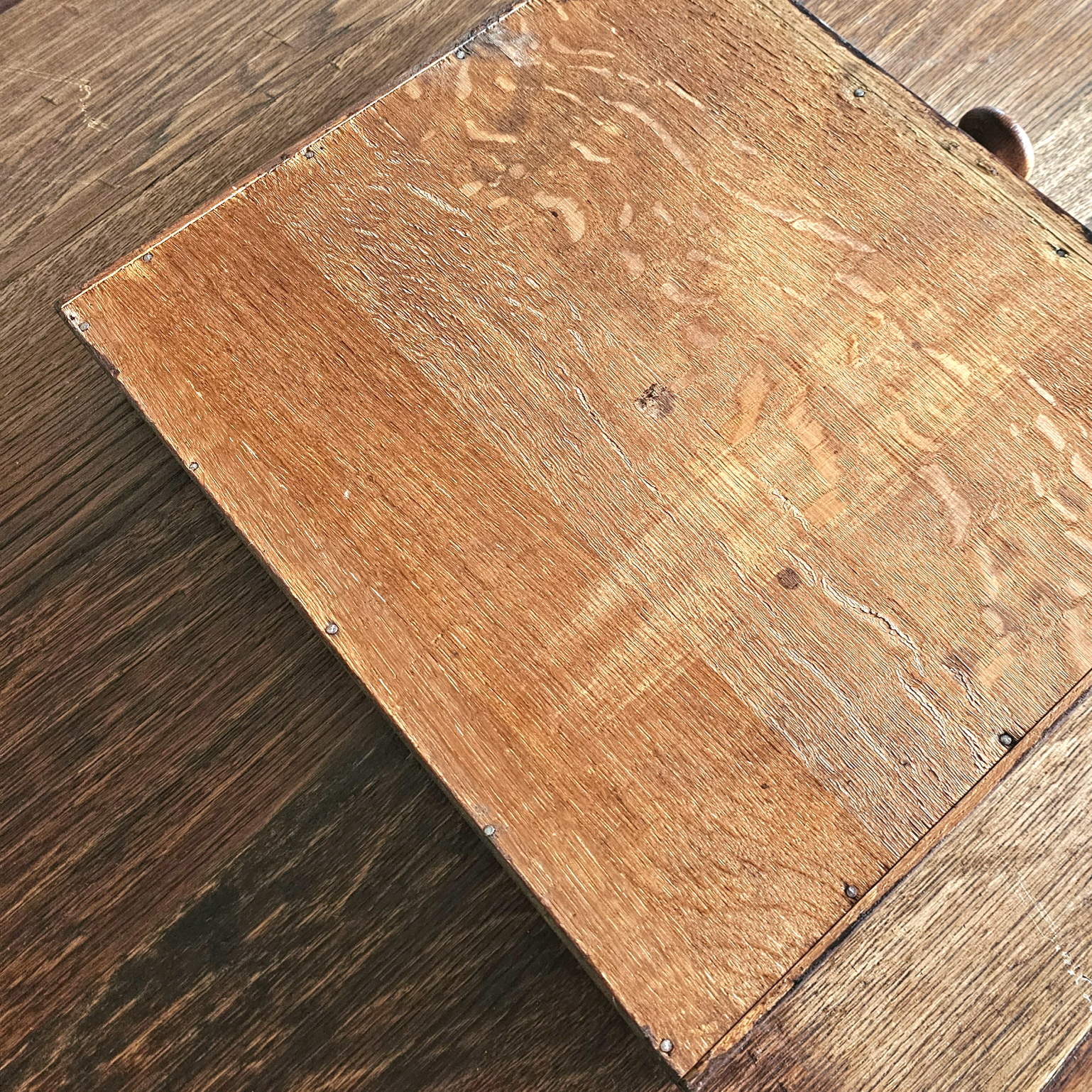 Solid oak French Dining table / desk / 1900s