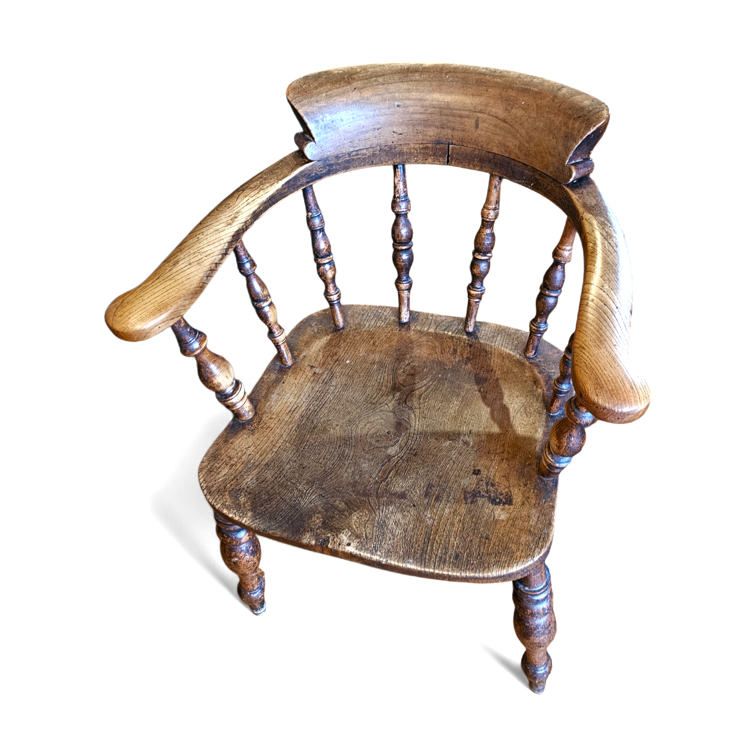 Antique Victorian Captains Chair