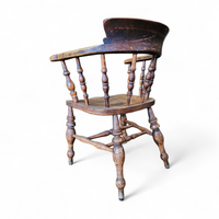 Antique Victorian Captains Chair