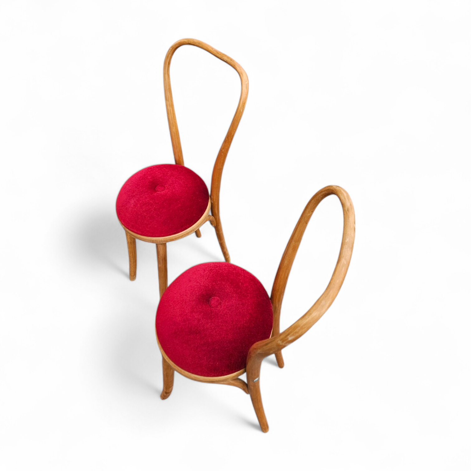 2 x Rare Bentwood Side Chair 1960s