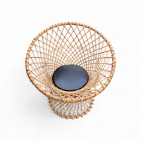 Rohé Noordwolde circle rattan chair fauteuil
