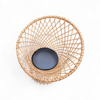 Rohé Noordwolde circle rattan chair fauteuil