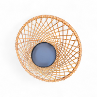 Rohé Noordwolde circle rattan chair fauteuil