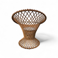 Rohé Noordwolde circle rattan chair fauteuil