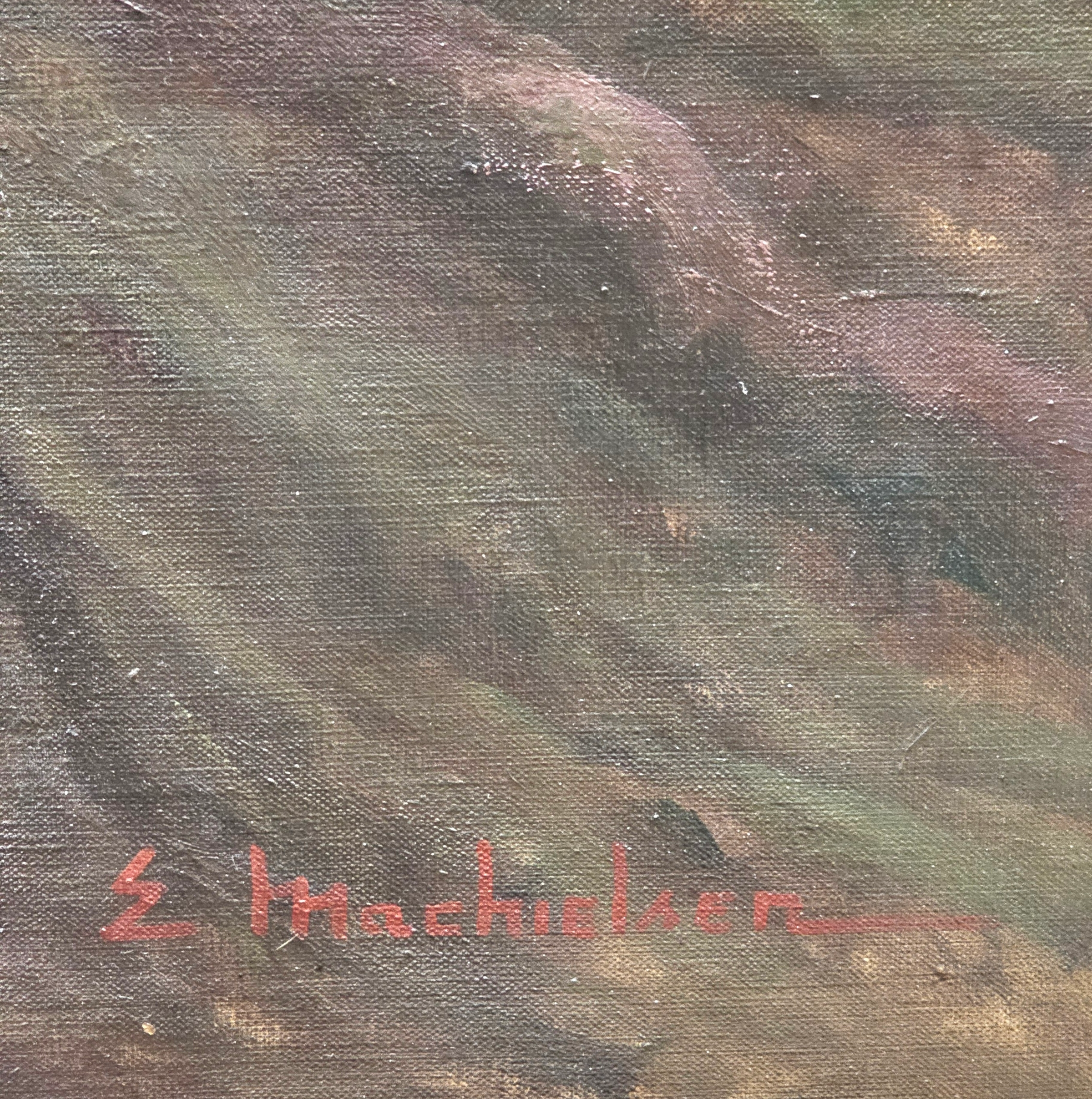 Kind of beauty / Kind of beauty / oil painting / Eugeen Machielsen (1906 - 1973) / width 140 cm