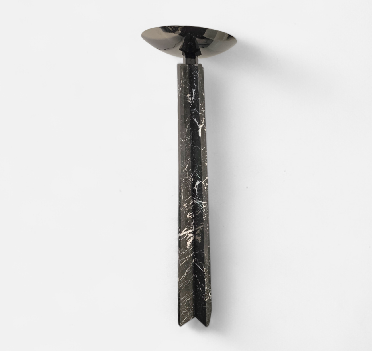 2 x Wagneriana marble floor lamp by Lella and Massimo Vignelli / 1980s