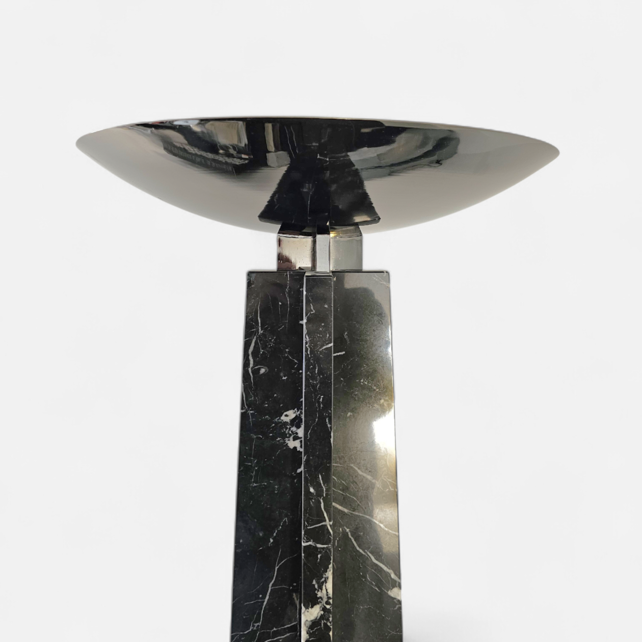 2 x Wagneriana marble floor lamp by Lella and Massimo Vignelli / 1980s