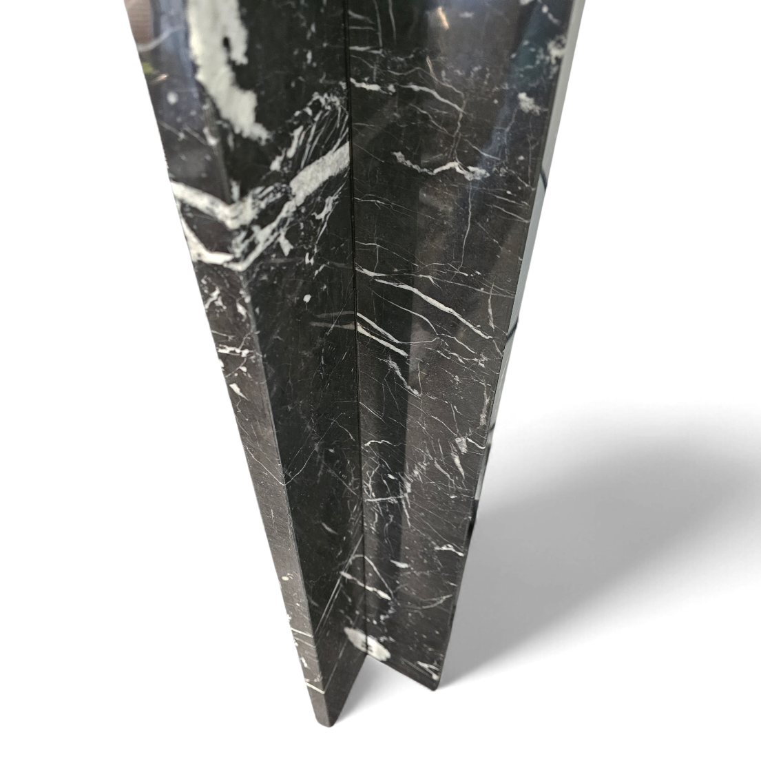 2 x Wagneriana marble floor lamp by Lella and Massimo Vignelli / 1980s