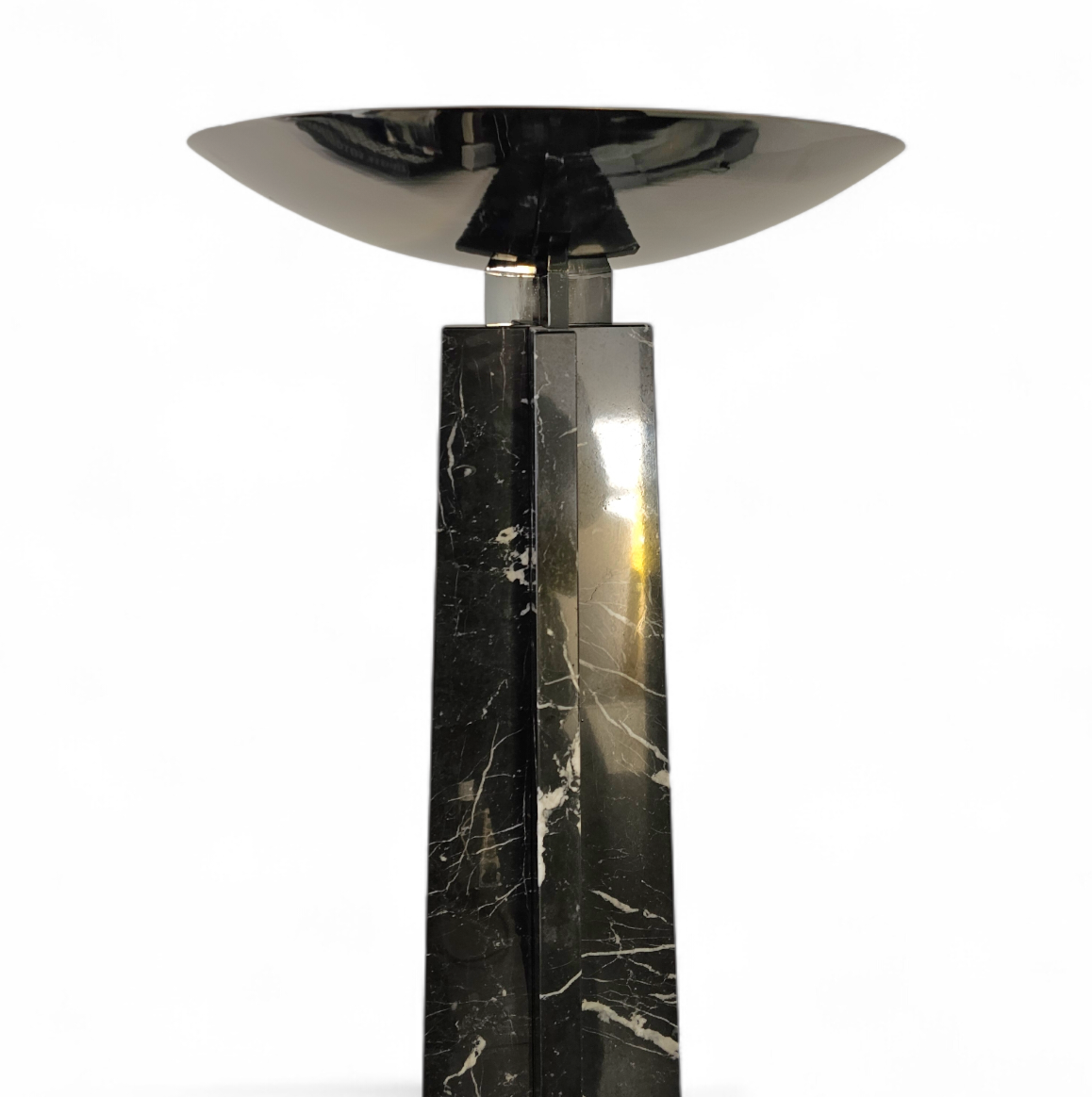 2 x Wagneriana marble floor lamp by Lella and Massimo Vignelli / 1980s