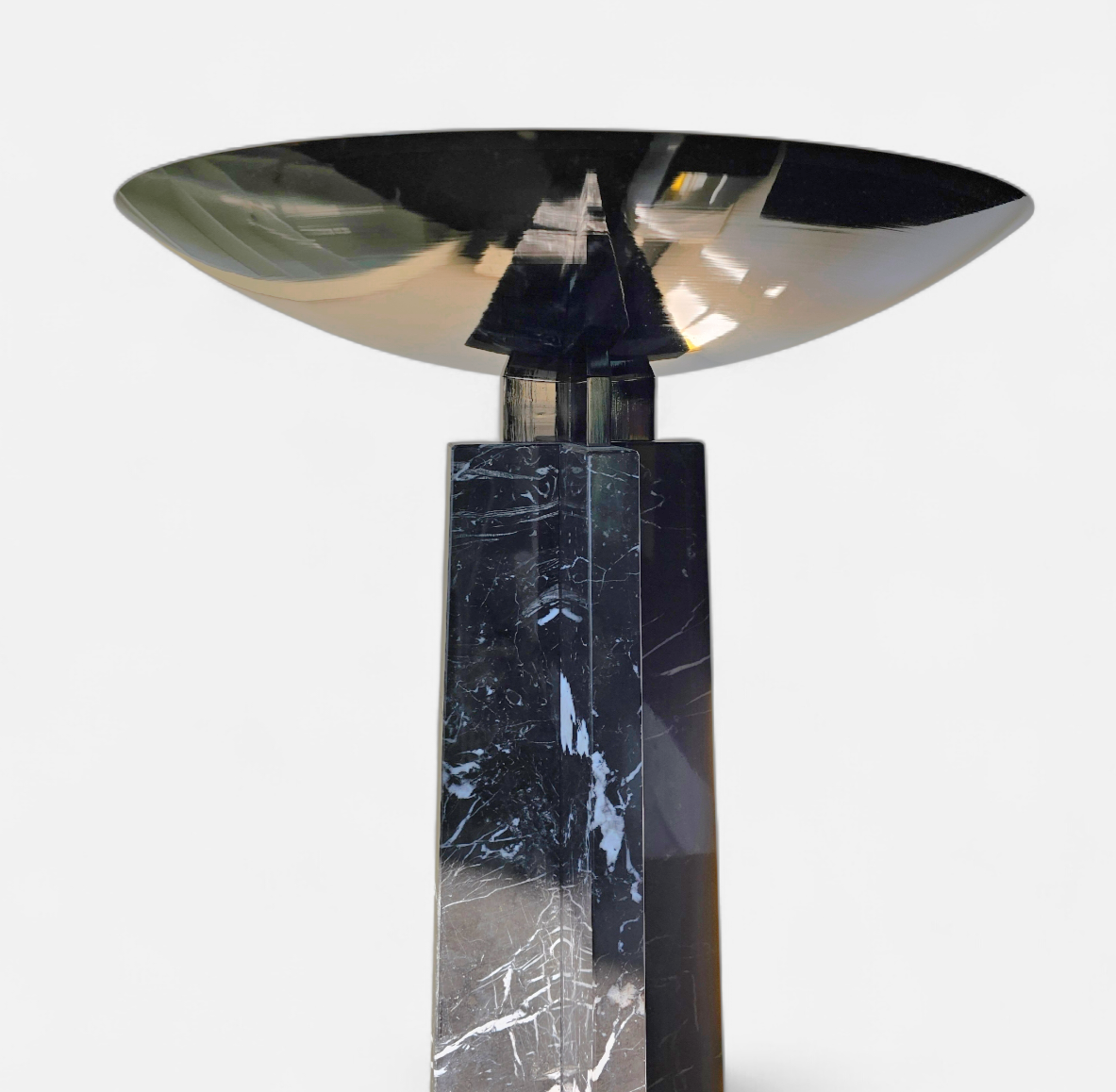 2 x Wagneriana marble floor lamp by Lella and Massimo Vignelli / 1980s