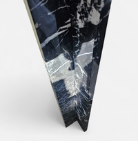 2 x Wagneriana marble floor lamp by Lella and Massimo Vignelli / 1980s