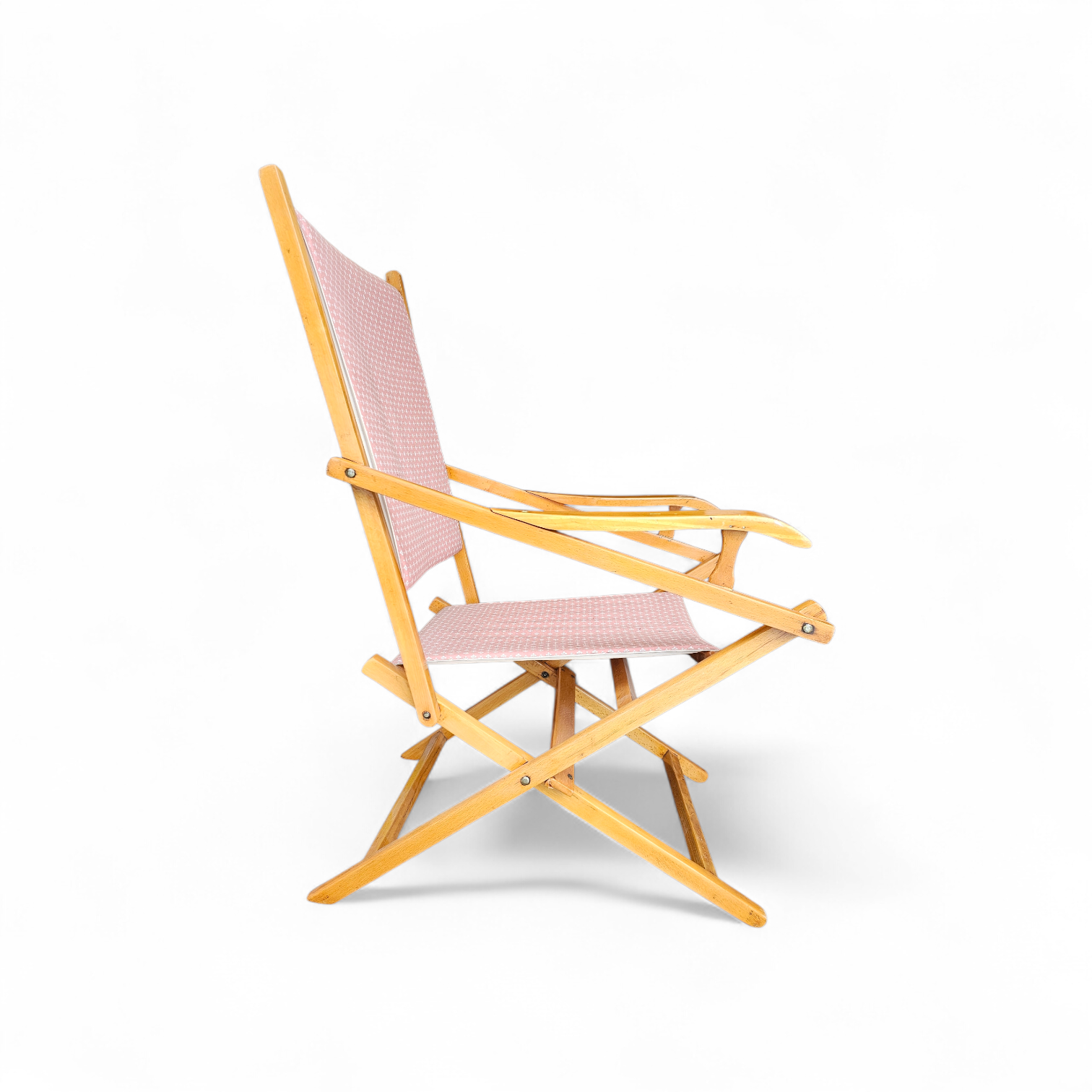 Foldable deck chair / 1950s