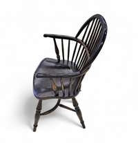 4 x Classic Georgian Bow and Stick Back Windsor Chair / Crinoline stretcher chairs