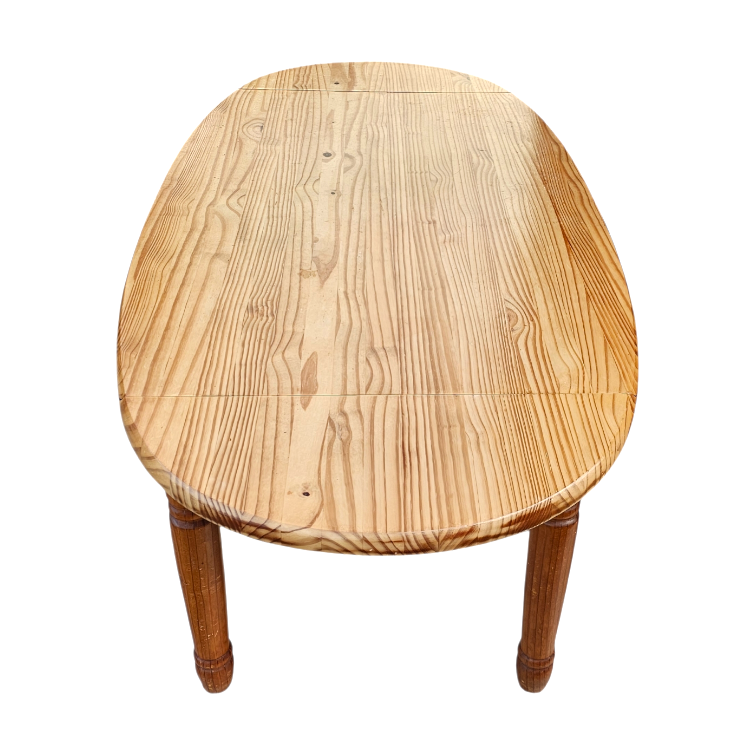 Extendable pine Dining table 1970s