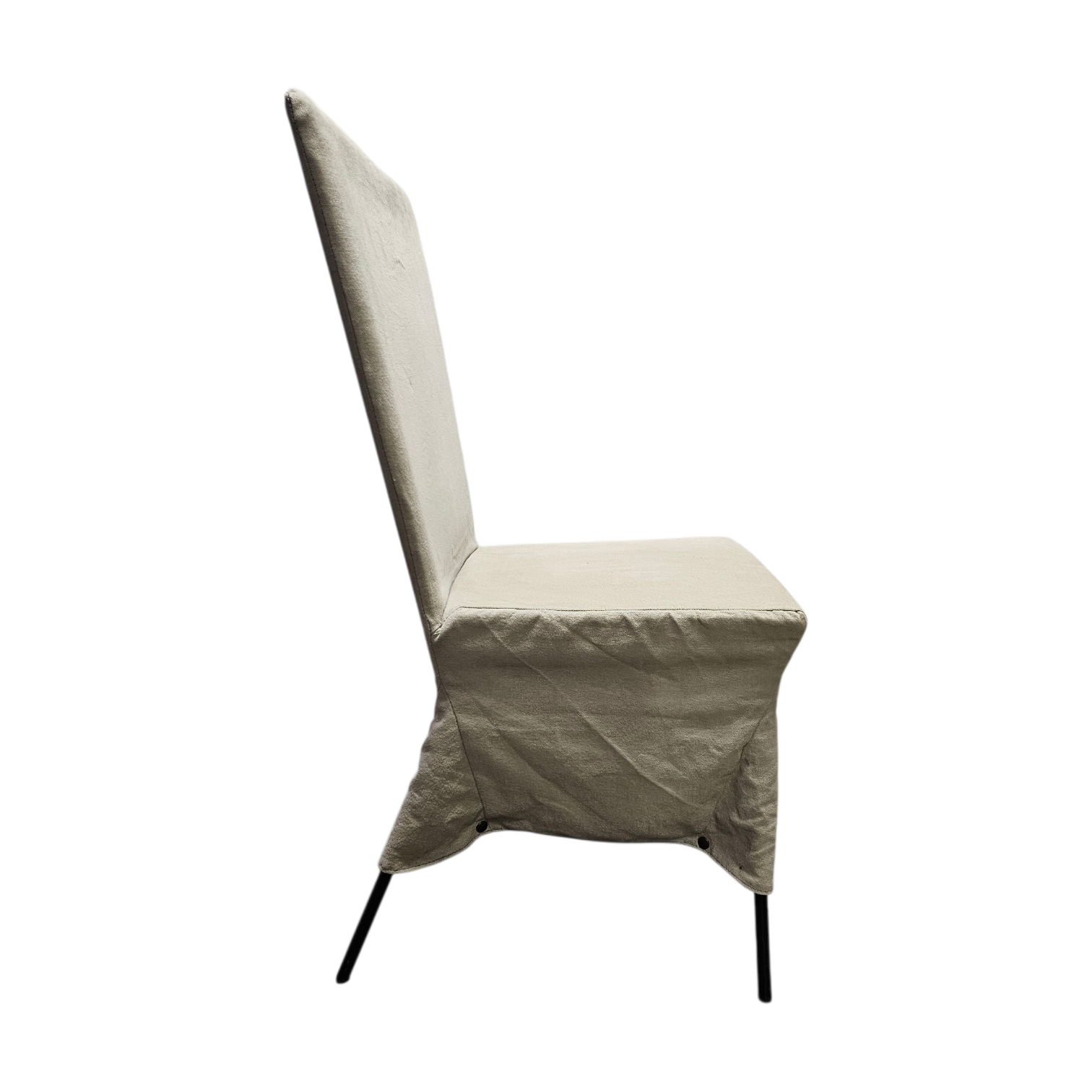 2 x Gerard van den Berg canvas dining chair