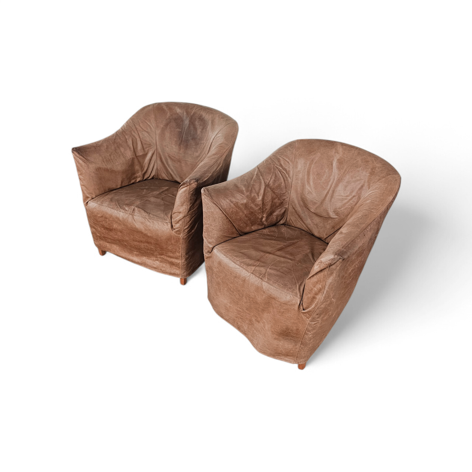 2 x Doralice lounge chair by Antonio Citterio / Paolo Nava / 1980s