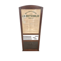 Wall billiards scoreboard by J.A. Hoffscholze / Zwolle / Billard Fabriek / 1960s