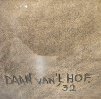 Large charcoal drawing / 1932 / signed / height 140 cm
Daan van 't Hof / Jolie Laide