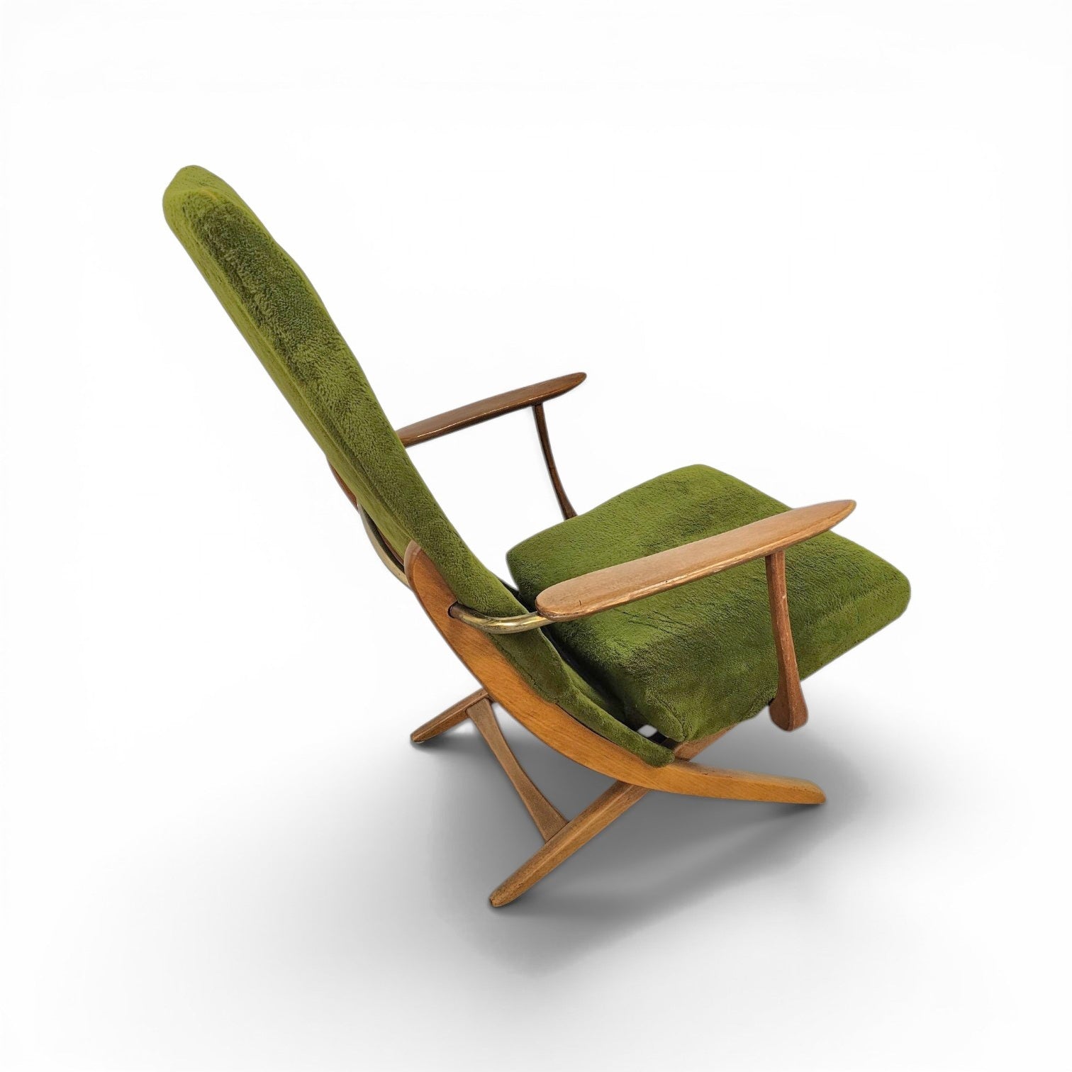 2 x 20th-century vintage design reclining  armchairs