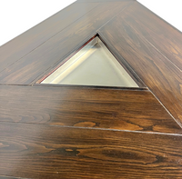 Mid-Century dining table and 3 x chairs by Silvio Coppola for Fratelli Montina Italy / 1970s