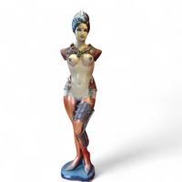 3 x Studio Shilpa Sadhana life size mannequin / carnival dummy's / Bombay India 1948