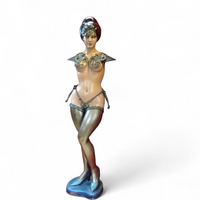 3 x Studio Shilpa Sadhana life size mannequin / carnival dummy's / Bombay India 1948