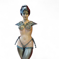 3 x Studio Shilpa Sadhana life size mannequin / carnival dummy's / Bombay India 1948
